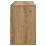 vidaXL Basboard 87 x 27 5 x 43 cm Chêne artisanal