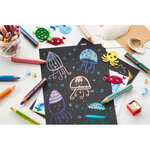 Etui 18 crayons multitalents arty woody 3in1 + pinceau + taillecrayon stabilo