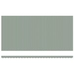 vidaXL Auvent Rétractable Vert et blanc 600 × 300 cm