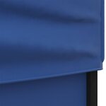 vidaXL Tente de réception pliable avec parois Bleu 3x3 m