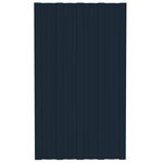 vidaXL Panneaux de toiture 36 Pièces Acier galvanisé Anthracite 80x45 cm