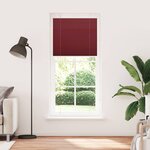 vidaXL Store plissé rouge bordeaux 90x200 cm largeur du tissu 89 4 cm