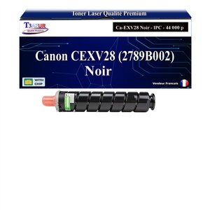 T3AZUR -Toner compatible avec Canon CEXV28 (2789B002) pour Canon imageRUNNER Advance C5250 C5255 C5045i C5051C5051i - Noir