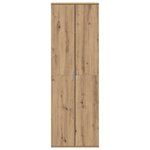 vidaXL Highboard chêne artisanal 60 x 35 x 180 cm Bois d'ingénierie