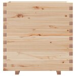 vidaXL Jardinière 70x40x72 cm bois de pin massif