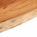 vidaXL Dessus de table 160x40x2 5 cm rectangulaire bois massif acacia
