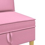 vidaXL Sofa avec rangement Tissu