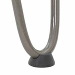 vidaXL Pieds en épingle à cheveux pour table basse 4 pièces Acier naturel 20 cm Acier massif