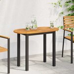 vidaXL Plateau de table Marron 90 x 45 x 2 cm Bois d'acacia massif