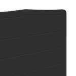 vidaXL Tête de lit Chêne noir 135 cm Bois d'ingénierie