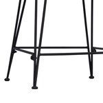 vidaXL Tabouret de bar 2 Pièces Naturel 44 x 54 x 96 cm Rattan et Acier