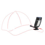 SOLIDLINE Lampe à clip rechargeable SC4R 200 lm Lumière blanche rouge
