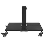 vidaXL Pied de parasol Noir 45 x 45 x 31 5 cm