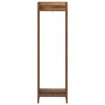 vidaXL Support de Plante 2 pièces Bois ancien 30 x 30 x 100 cm