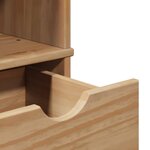 vidaXL Armoire de salle de bain OTTA 35x30x159 cm bois massif de pin