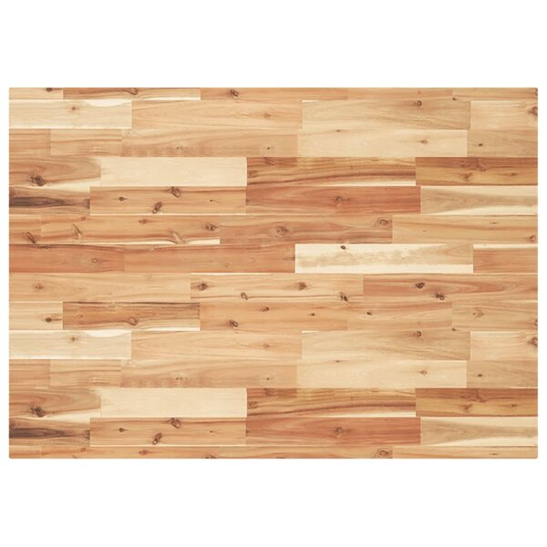 vidaXL Dessus de bureau fini à l'huile 80x70x4cm bois d'acacia massif