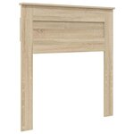 vidaXL Tête de lit Chêne Sonoma 100 cm Bois d'ingénierie