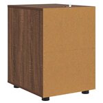 vidaXL Armoire de rangement Chêne brun 40 x 48 x 57 cm