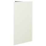 vidaXL Jardinière blanc triangulaire 40x34 5x70 cm acier