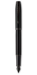 PARKER IM Monochrome Stylo plume  Noir Mat  Plume moyenne  encre bleue  Coffret cadeau