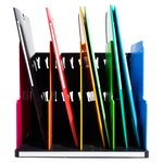 Trieur Vertical Modulotop Ecoblack 5 Intercalaires - Arlequin - Exacompta