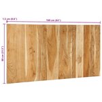 vidaXL Tête de lit 160 cm bois massif d'acacia