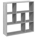 vidaXL Étagère séparatrice de pièce sonoma gris 102x29x103 5 cm