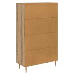 vidaXL Haut Armoire avec tiroir Chêne artisanal 69 5 x 31 x 115 cm