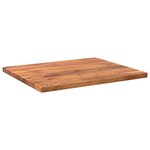 vidaXL Dessus de table 60x50x2 5 cm rectangulaire bois massif d'acacia