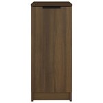 vidaXL Meuble à chaussures Chêne marron 30x35x70 cm Bois d'ingénierie