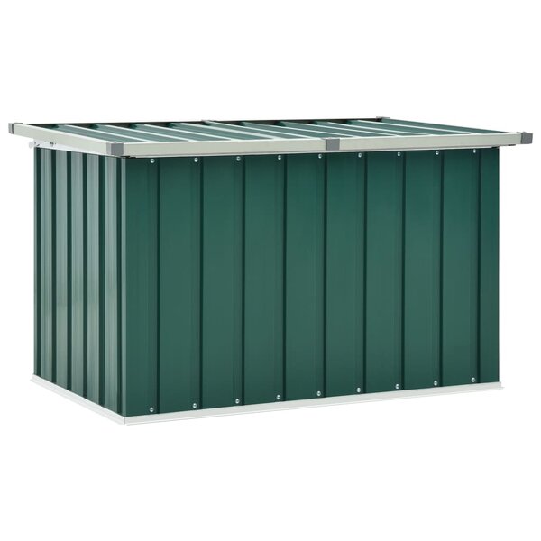 vidaXL Boîte de rangement de jardin Vert 109x67x65 cm