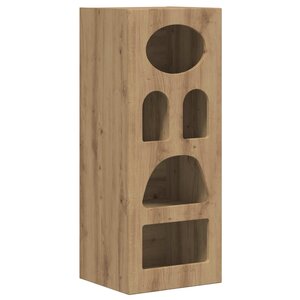 vidaXL Buffet Chêne artisanal 40 x 35 x 100 5 cm Bois d'ingénierie