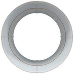 vidaXL Jardinière surélevée Marron 80 x 80 x 81 cm Acier