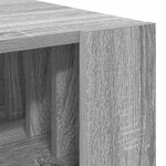 vidaXL Table basse Gris Sonoma 92 x 49 5 x 45 cm Bois d'ingénierie