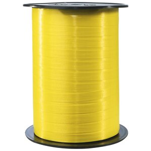 Bolduc bobine lisse 500mx7mm jaune citron CLAIREFONTAINE