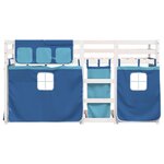 vidaXL Lit superposé sans matelas 90x190 cm bois de pin massif