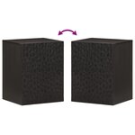 vidaXL Armoire de salle de bain murale 38x33x48cm bois massif manguier