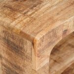 vidaXL Tables de chevet 45 x 30 x 24 cm bois de manguier massif