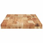 vidaXL Étagères flottantes 2 Pièces 160x40x4 cm acacia massif à l'huile