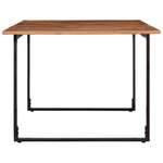 vidaXL Table à manger 200x100x75 cm bois massif d'acacia