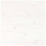 vidaXL Dessus de table blanc 40x40x2 5 cm bois de pin massif