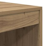 vidaXL Bureau chêne artisanal 90 x 50 x 76 cm Bois d'ingénierie