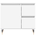 vidaXL Armoire de salle de bain blanc 65x33x60 cm bois d'ingénierie