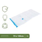 Pack and Move - Lot 8 Housses Rangement Sous Vide - Taille XL 70 x 100 cm - Sac de Compression - Couettes  Oreillers - Gros Format - Fermeture Zip