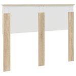 vidaXL Tête de lit Chêne Sonoma 120 cm Bois d'ingénierie
