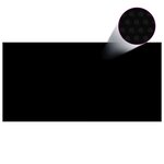 vidaXL Couverture de piscine Noir 549 x 274 cm PE