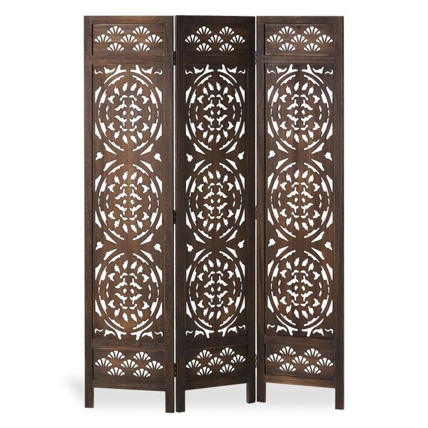 Paravent Marron Design 3 panneaux
