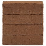 vidaXL Blocs de noix de coco 12 Pièces 650 g chacun 7 8 kg au total