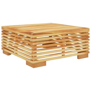 vidaXL Table basse de jardin 69 5x69 5x31 cm Bois massif de teck
