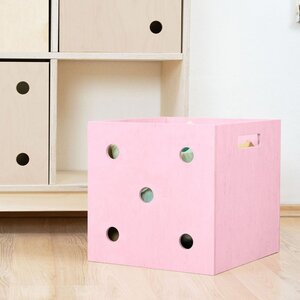 Boîte de rangement DICE rose 5